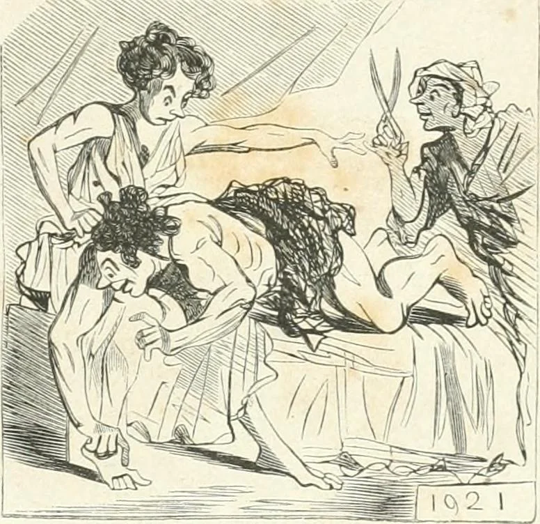 An illustration from Cham, 1853, leaf 20