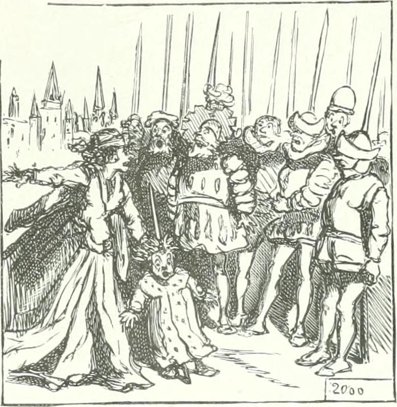 An illustration from Cham, 1853, leaf 200