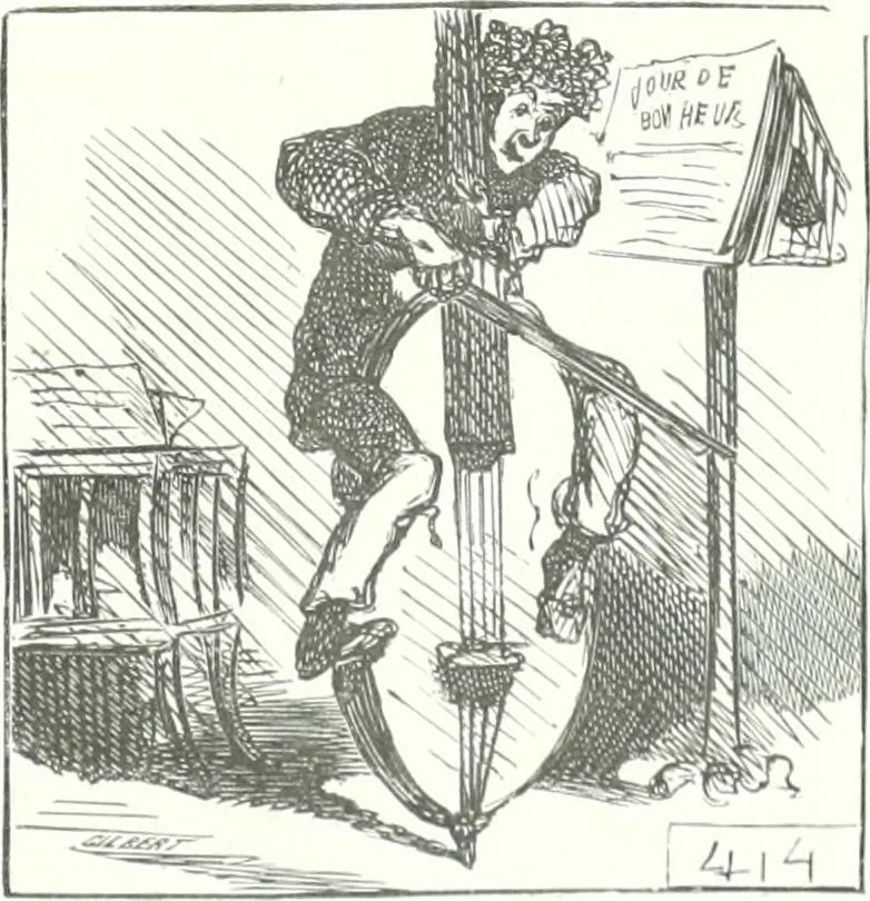 An illustration from Cham, 1853, leaf 200