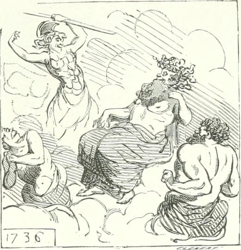 An illustration from Cham, 1853, leaf 202