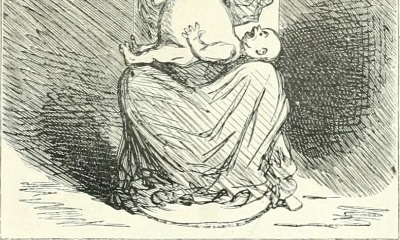 An illustration from Cham, 1853, leaf 208