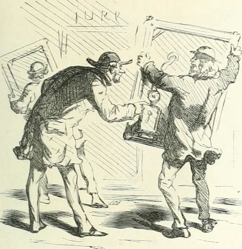An illustration from Cham, 1853, leaf 210