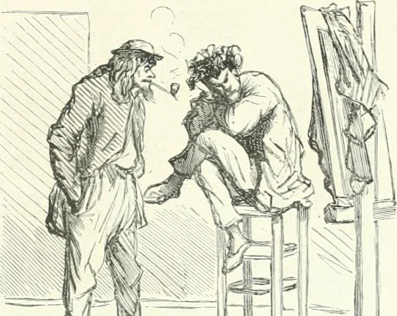 An illustration from Cham, 1853, leaf 210