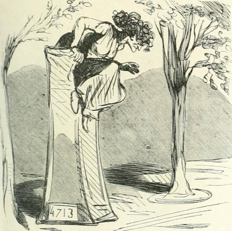 An illustration from Cham, 1853, leaf 212