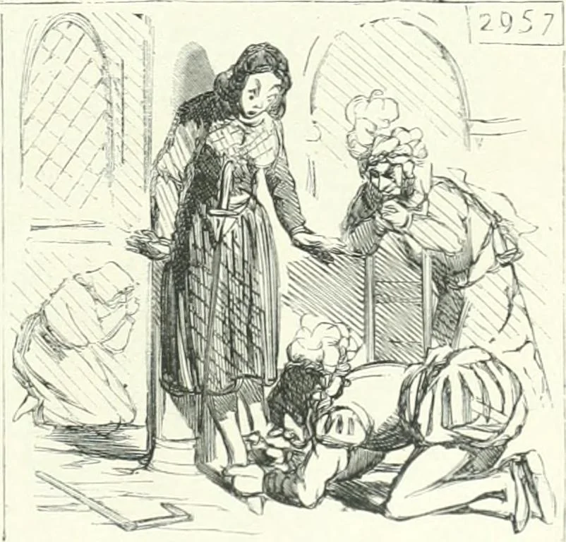 An illustration from Cham, 1853, leaf 212