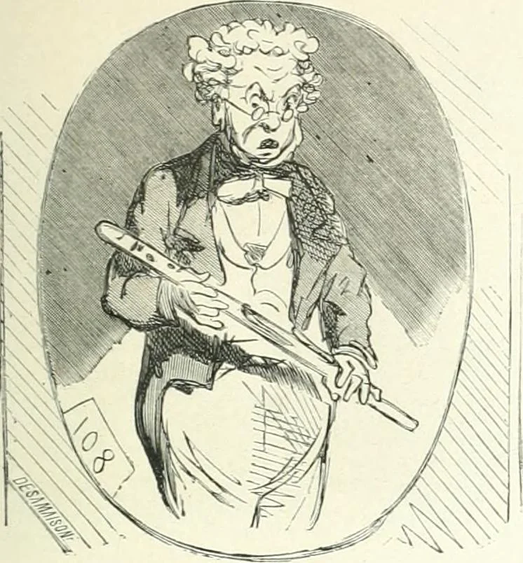 An illustration from Cham, 1853, leaf 218