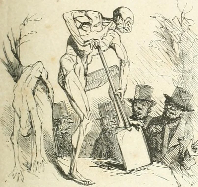 An illustration from Cham, 1853, leaf 22