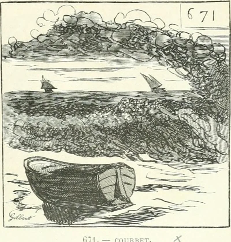 An illustration from Cham, 1853, leaf 222