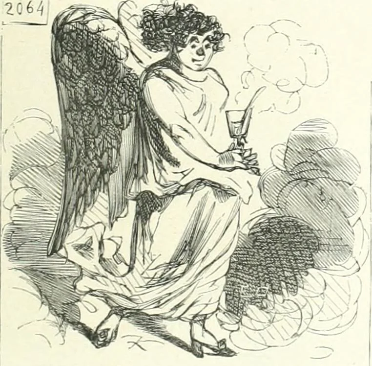An illustration from Cham, 1853, leaf 222