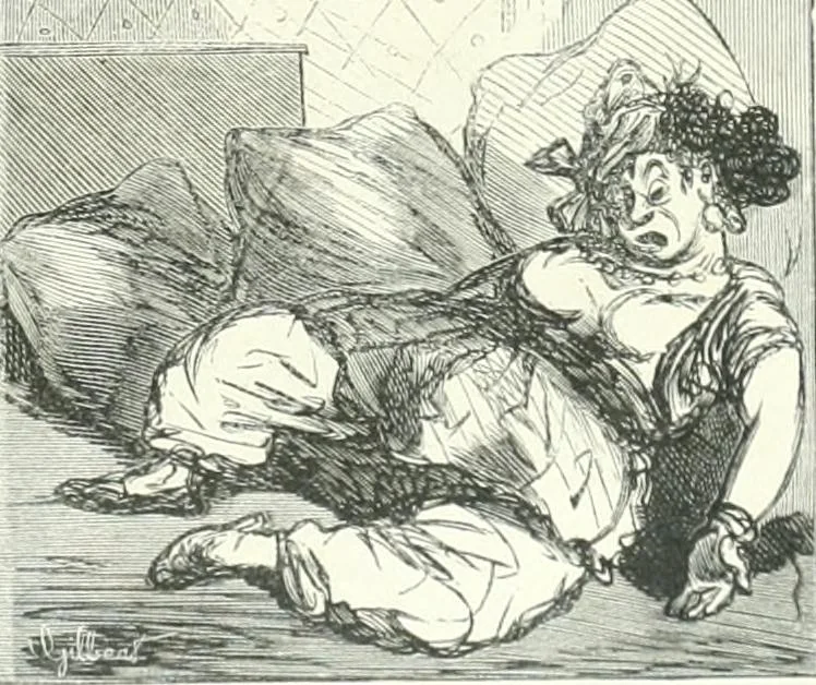 An illustration from Cham, 1853, leaf 224