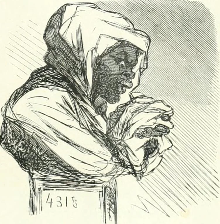 An illustration from Cham, 1853, leaf 228