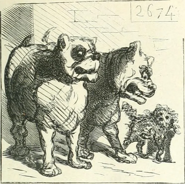An illustration from Cham, 1853, leaf 230