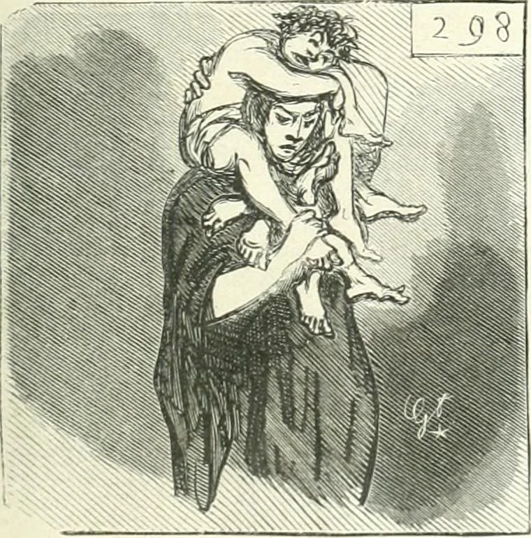 An illustration from Cham, 1853, leaf 230
