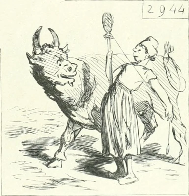 An illustration from Cham, 1853, leaf 230