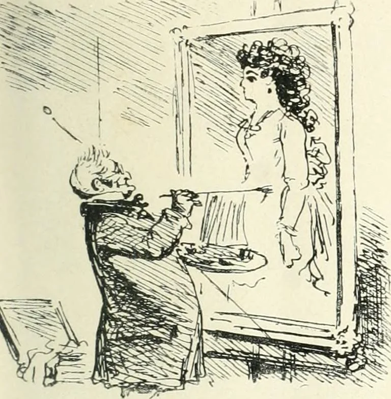 An illustration from Cham, 1853, leaf 236