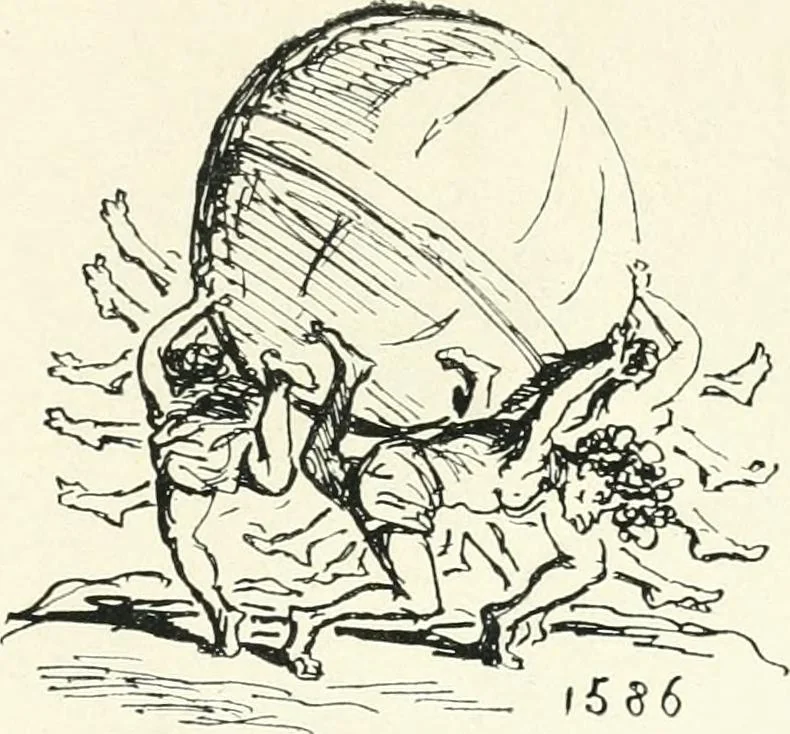 An illustration from Cham, 1853, leaf 236