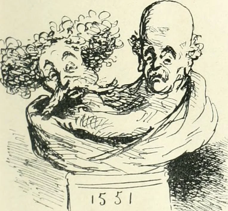An illustration from Cham, 1853, leaf 236