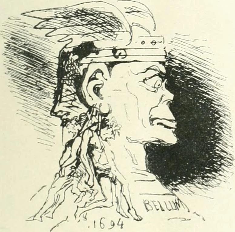 An illustration from Cham, 1853, leaf 238