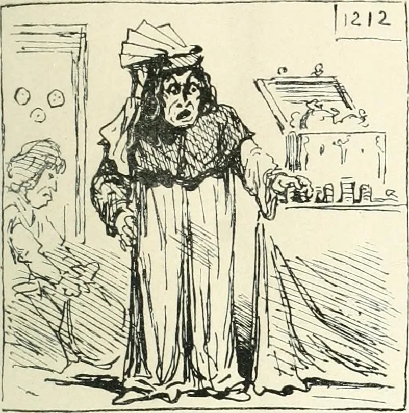 An illustration from Cham, 1853, leaf 240