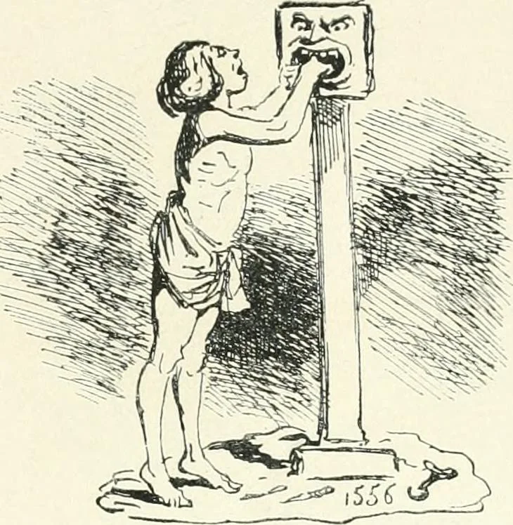 An illustration from Cham, 1853, leaf 240
