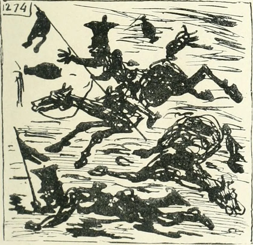 An illustration from Cham, 1853, leaf 240