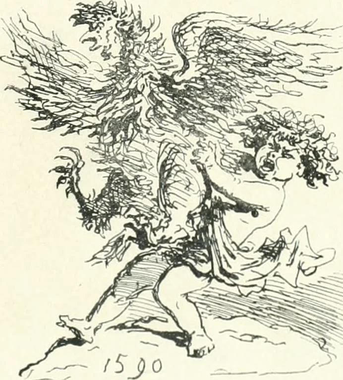 An illustration from Cham, 1853, leaf 244