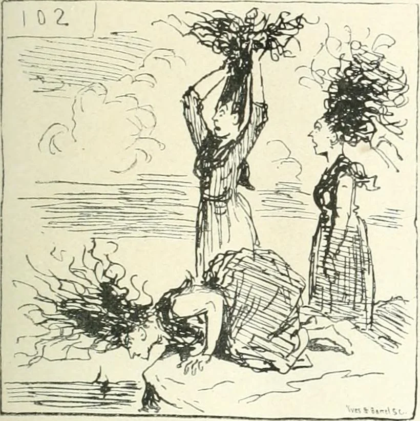 An illustration from Cham, 1853, leaf 246