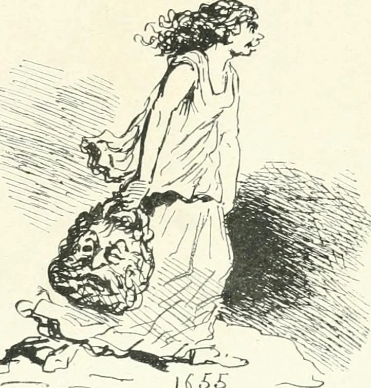 An illustration from Cham, 1853, leaf 246