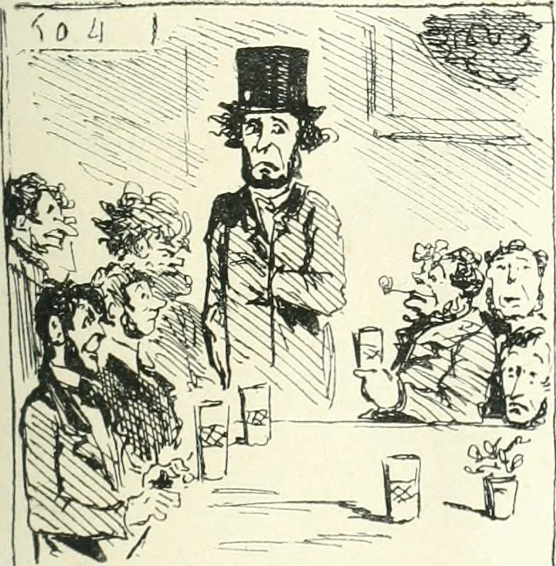 An illustration from Cham, 1853, leaf 250