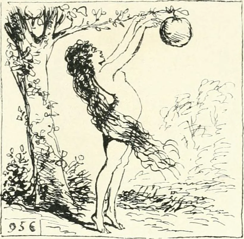 An illustration from Cham, 1853, leaf 252
