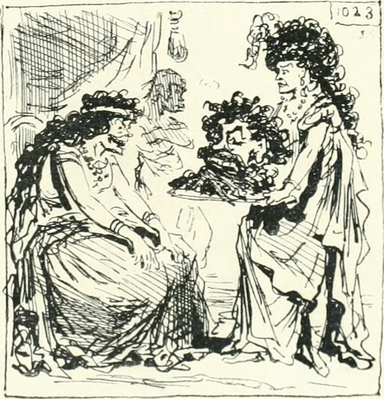 An illustration from Cham, 1853, leaf 252