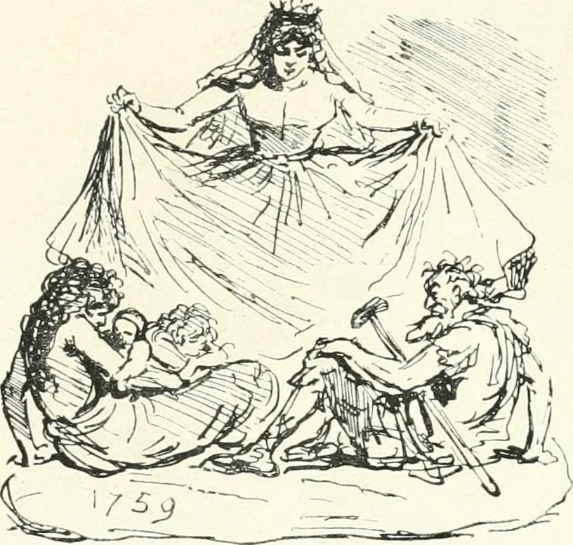 An illustration from Cham, 1853, leaf 254