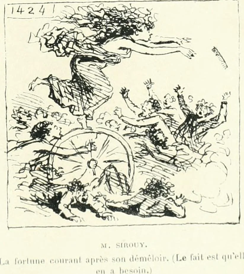 An illustration from Cham, 1853, leaf 256