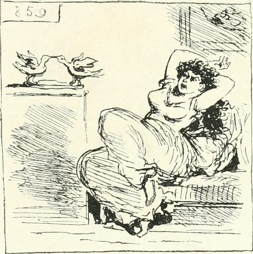 An illustration from Cham, 1853, leaf 258