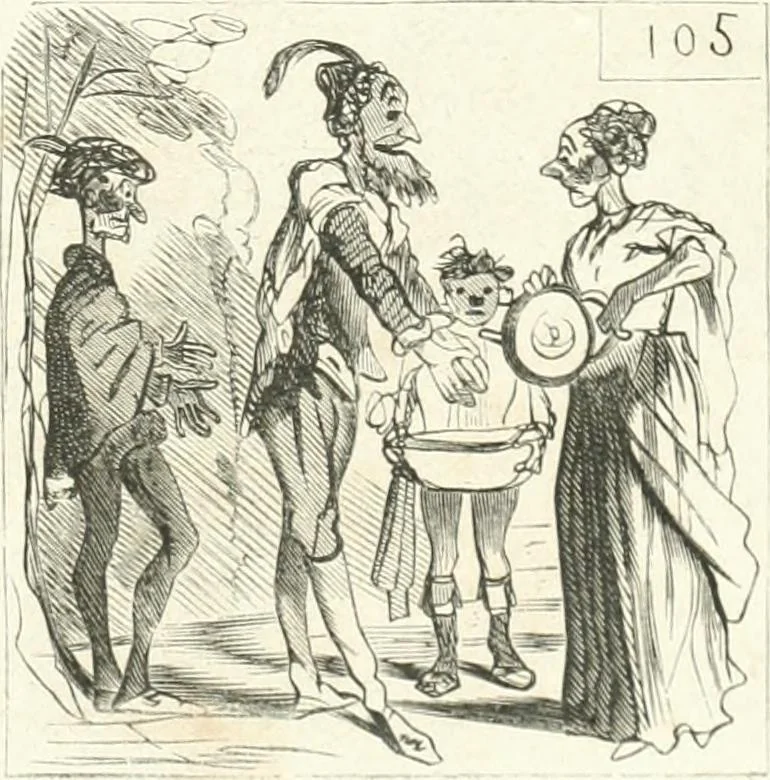 An illustration from Cham, 1853, leaf 26