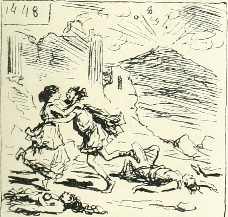 An illustration from Cham, 1853, leaf 260