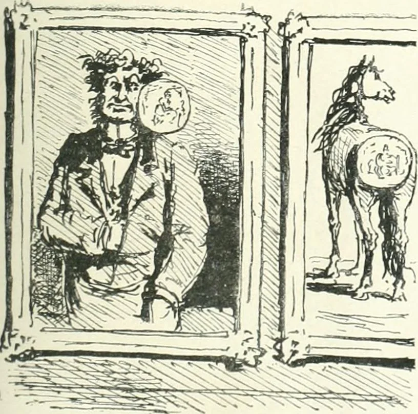 An illustration from Cham, 1853, leaf 262