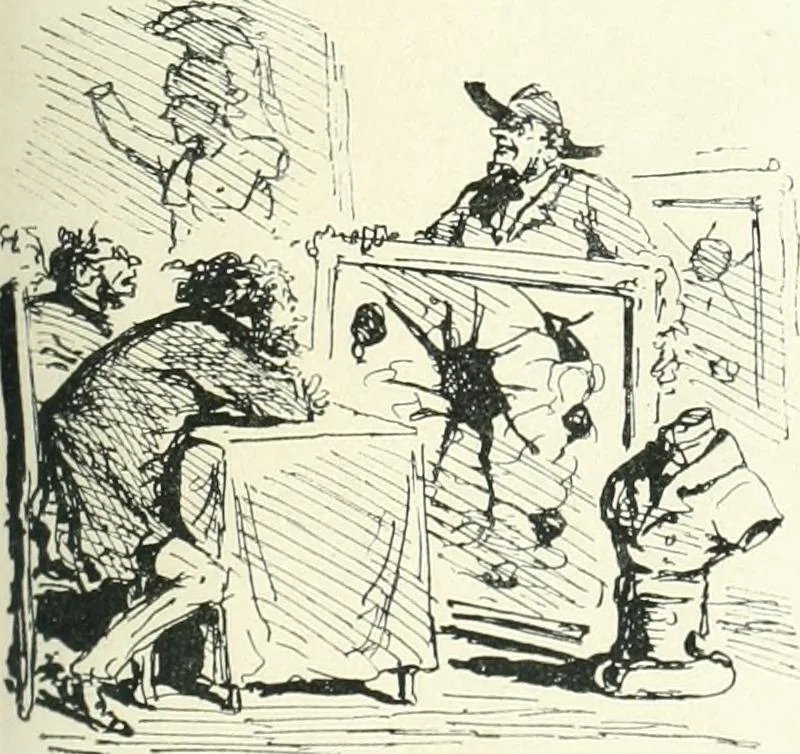 An illustration from Cham, 1853, leaf 264