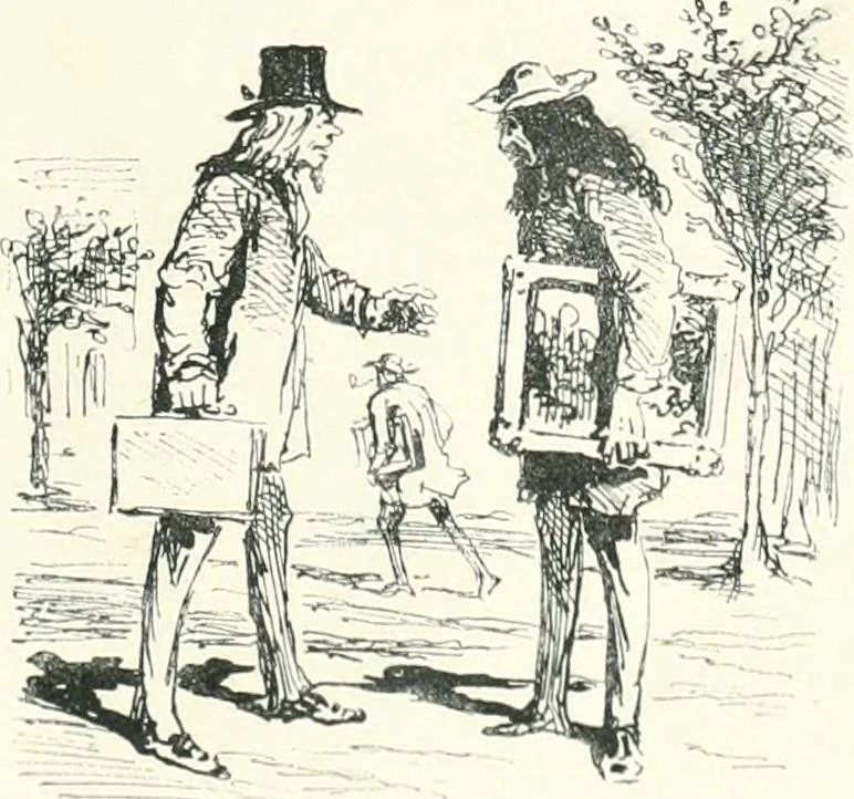 An illustration from Cham, 1853, leaf 264