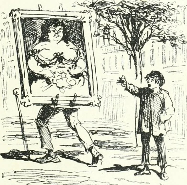 An illustration from Cham, 1853, leaf 266