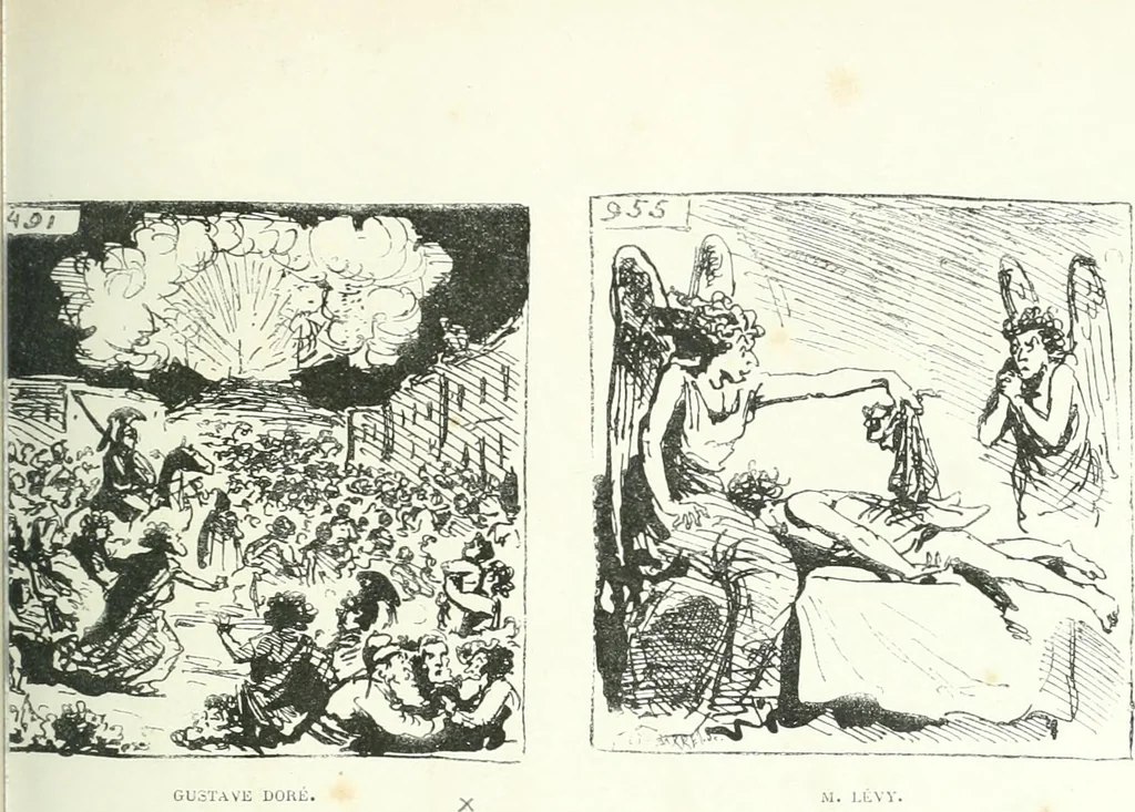 An illustration from Cham, 1853, leaf 268