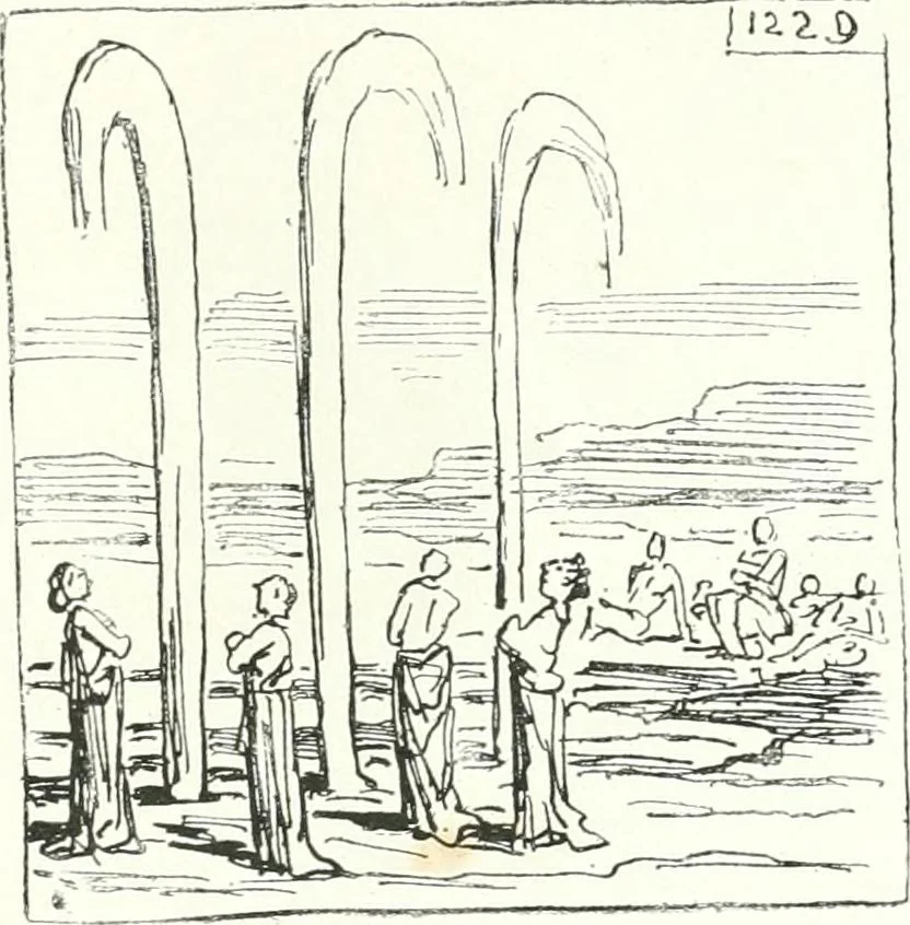 An illustration from Cham, 1853, leaf 272