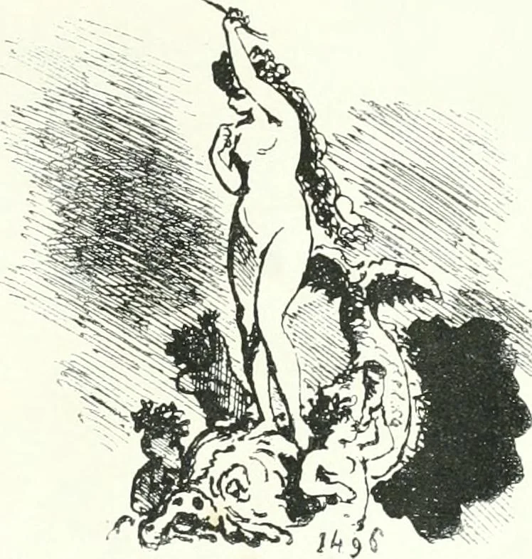 An illustration from Cham, 1853, leaf 274