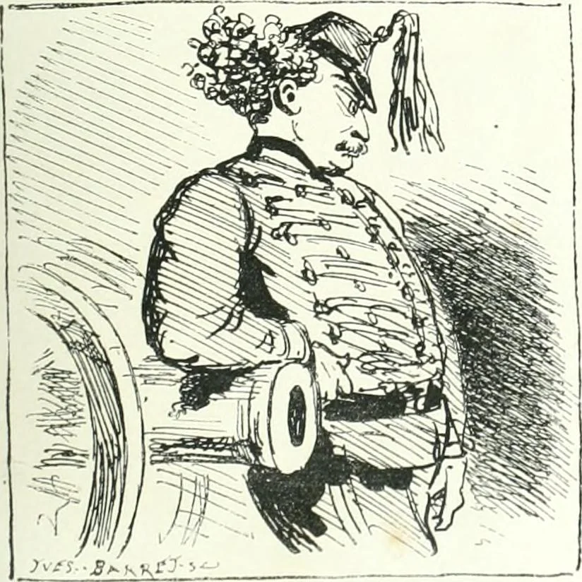 An illustration from Cham, 1853, leaf 274