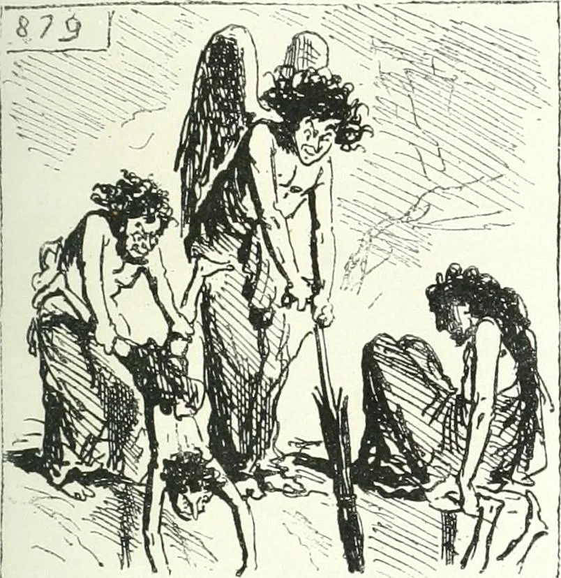 An illustration from Cham, 1853, leaf 278