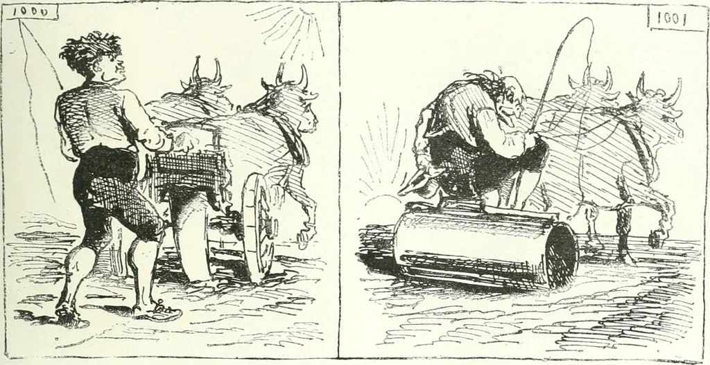 An illustration from Cham, 1853, leaf 282