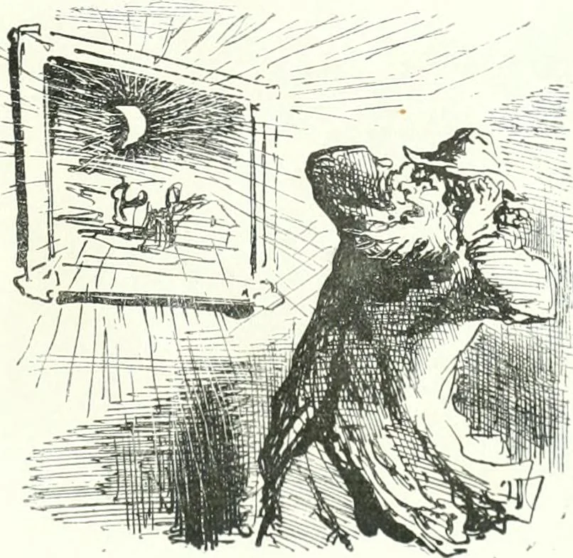 An illustration from Cham, 1853, leaf 284