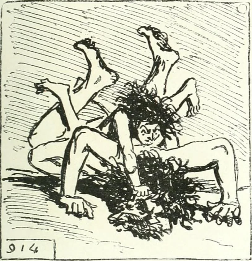 An illustration from Cham, 1853, leaf 286
