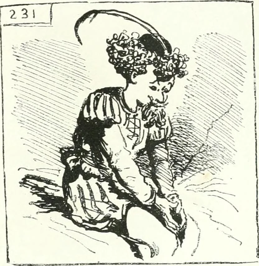 An illustration from Cham, 1853, leaf 286