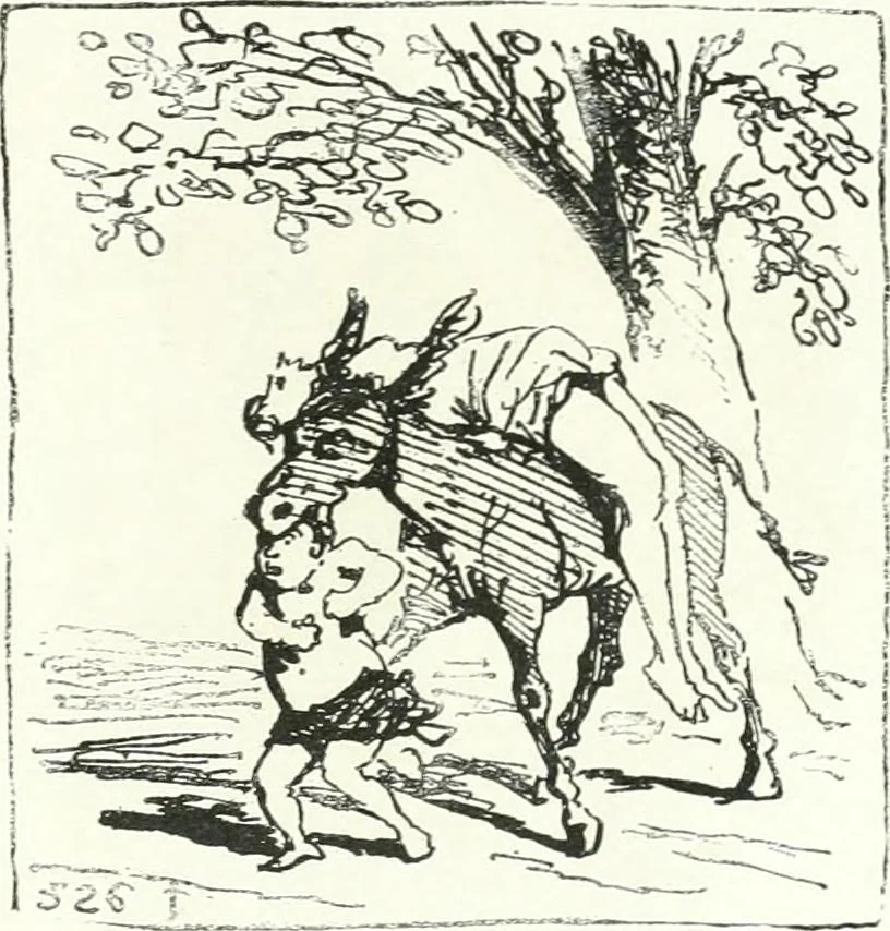 An illustration from Cham, 1853, leaf 290